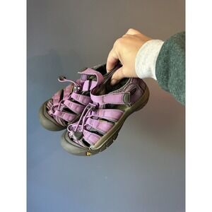 Purple Keen Sandals
